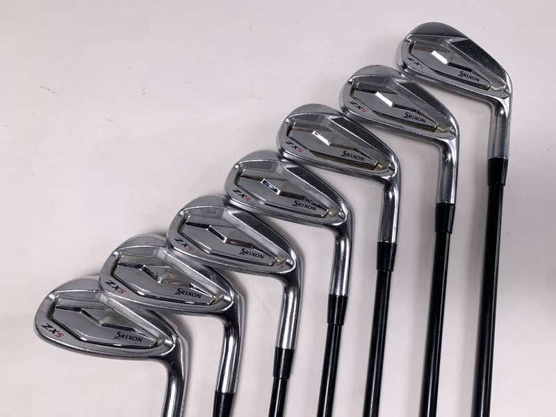 Srixon ZX5 Iron Set 5-PW+AW Fujikura Vista Pro 70g Regular