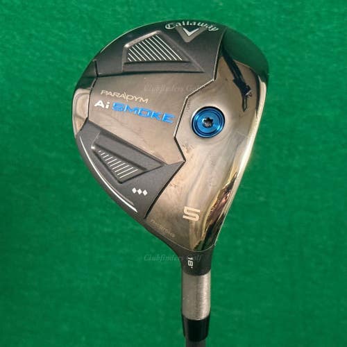 Callaway Ai Smoke Triple Diamond 18 5 Fairway Wood Tensei AV 75 Stiff W/HC