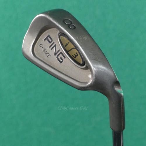 Ping i3 O-Size Silver Dot Single 8 Iron Factory Cushin JZ Steel Stiff