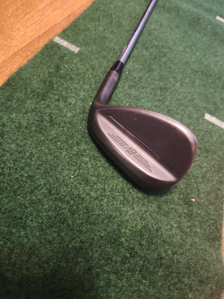 Titleist Titleist Vokey SM9 Jet Black Right Handed Wedge Wedge Flex 58 Degree Steel Shaft (Used)
