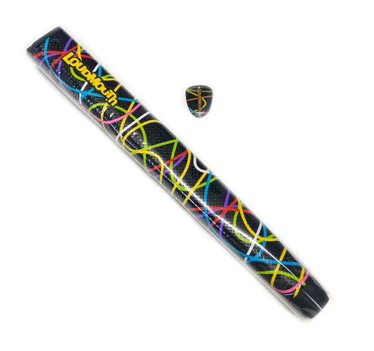NEW LoudMouth Scribblz Oversize Putter Grip w/Ball Marker