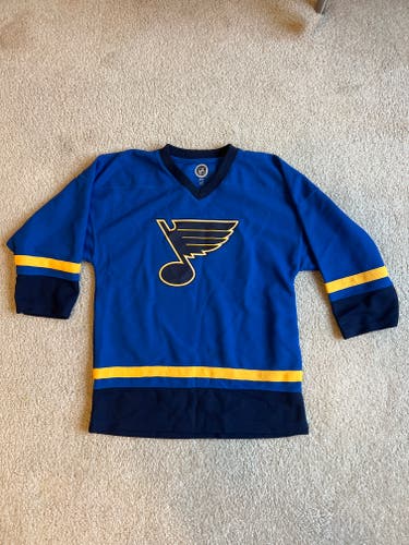 Blue Large Kids Unisex Jersey (New)