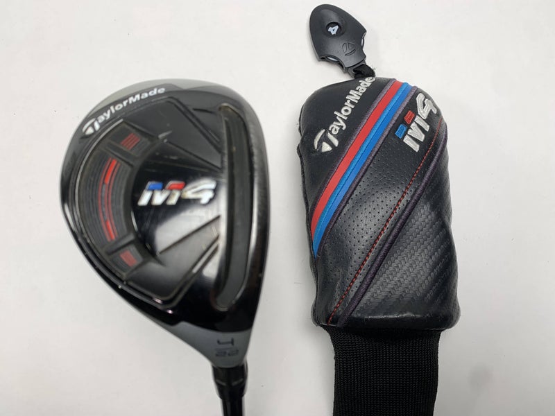 TaylorMade M4 4 Hybrid 22* Fujikura Atmos 6R Regular Graphite Mens RH HC