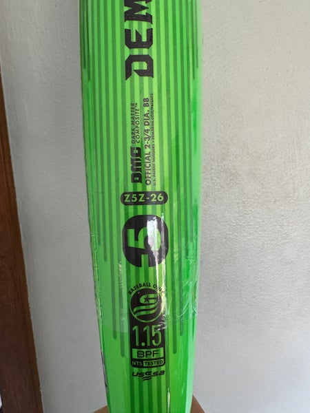2026 DeMarini CF Zen Composite USSSA Certified Bat (-5) 27 oz 32" (New)