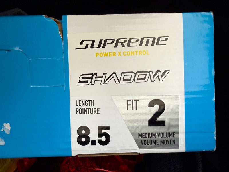 Bauer Supreme Shadow Hockey Skates Regular Width 8.5 (New)
