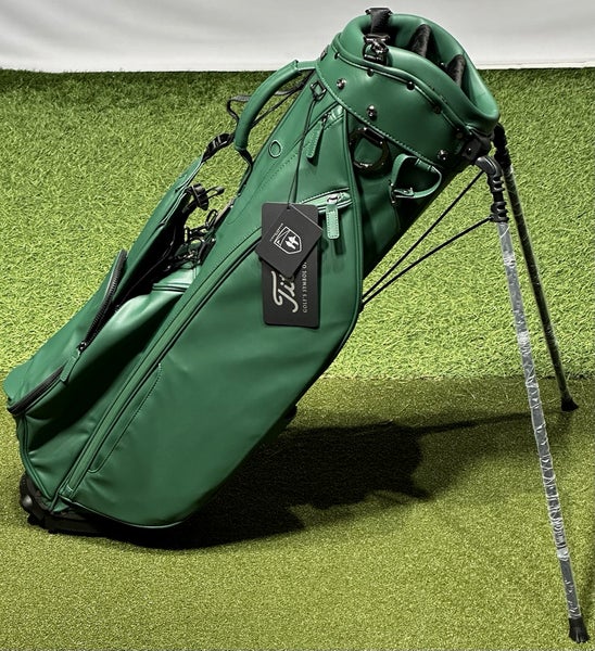 Titleist Linkslegend Classic Members Stand Carry 3-Way Golf Bag Color: Green