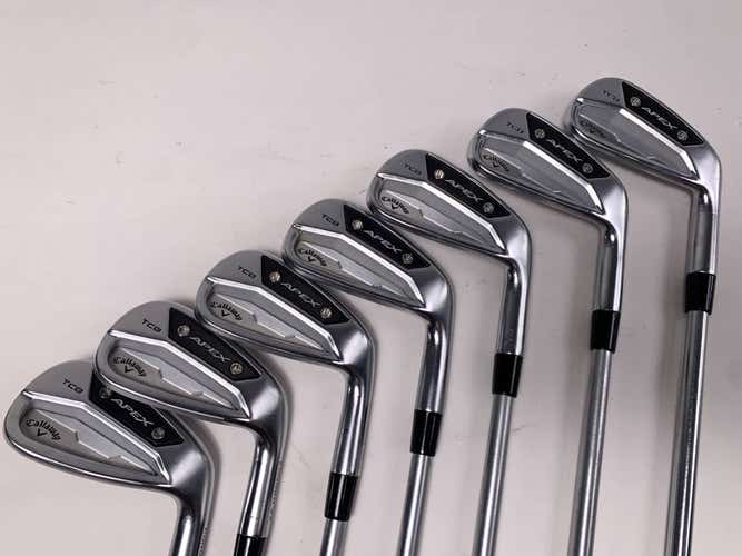 Callaway Apex TCB 24 Iron Set 4-PW Project X LS 6.5 125g Extra Stiff Steel RH
