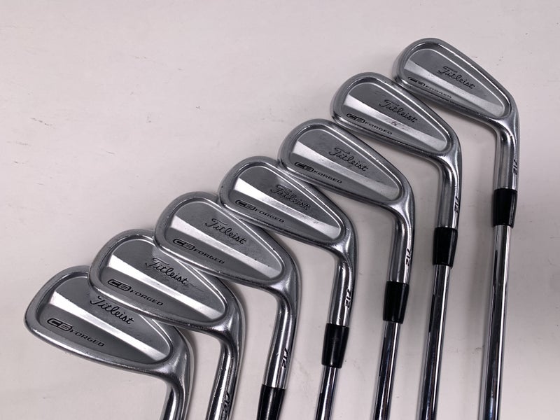 Titleist 712 CB Iron Set 4-PW True Temper Dynamic Gold S300 Stiff Steel Mens RH