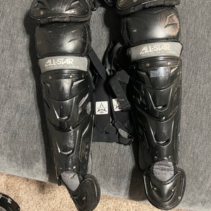 Adult All Star Catcher's Leg Guards (Used) lg 1216