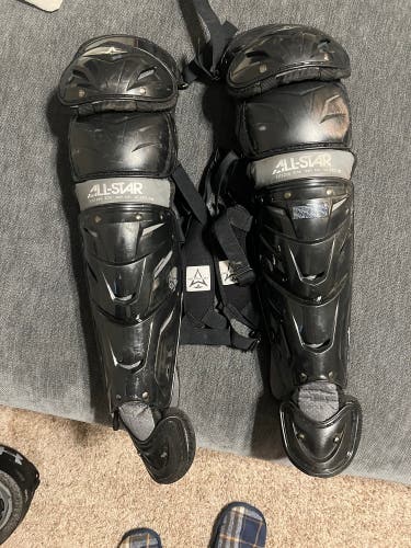Adult All Star Catcher's Leg Guards (Used) lg 1216