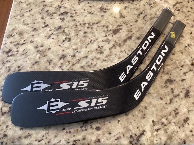 Easton S15 Left Hand Stick Blade Mid Pattern (New) 2 pack