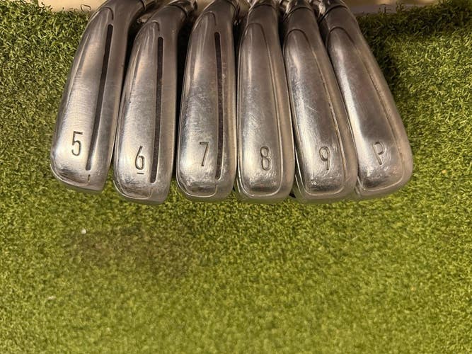 TaylorMade M6 5-PW Iron Set, KBS Tour Stiff Flex, LH