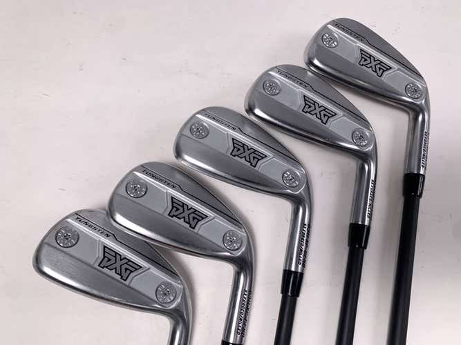 PXG 0311 XP GEN7 Chrome Iron Set 7-PW+AW Cypher Fifty 5.0 Senior Graphite RH
