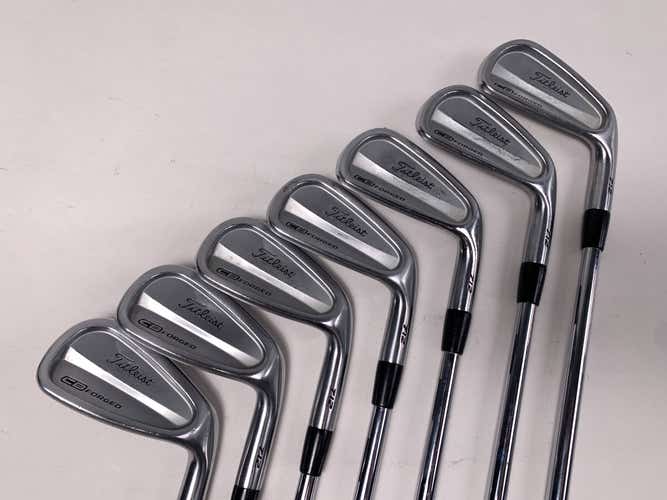 Titleist 712 CB Iron Set 4-PW True Temper Dynamic Gold S300 Stiff Steel Mens RH