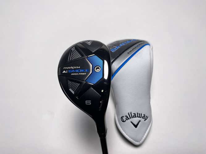 Callaway Paradym Ai Smoke Max Fast 6 Hybrid 27* Tensei Blue R2 Senior  RH HC