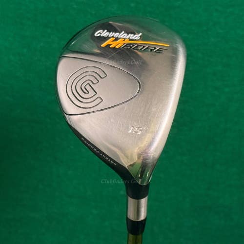 Cleveland HiBore 15 Fairway Wood Aldila Prototype 75-S 350 Graphite Stiff