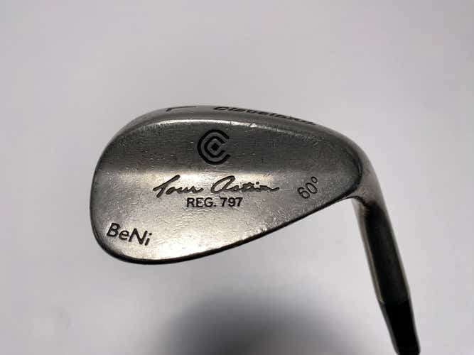 Cleveland 797 Beryllium Nickel Lob Wedge LW 60* True Temper Wedge Steel Mens RH