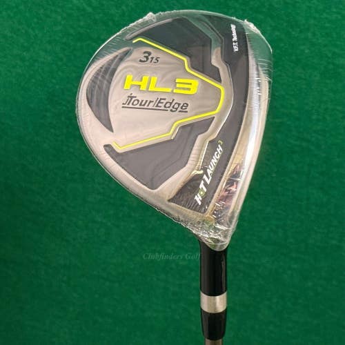 NEW Tour Edge HL3 Hot Launch 3 15 3 Fairway Wood Factory Seniors w/ HC