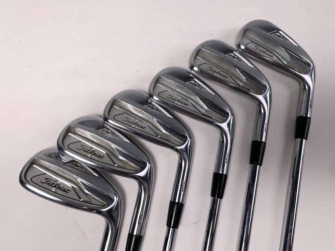 Titleist 718 AP2 Iron Set 4-9 True Temper X100 Extra Stiff Steel Mens RH
