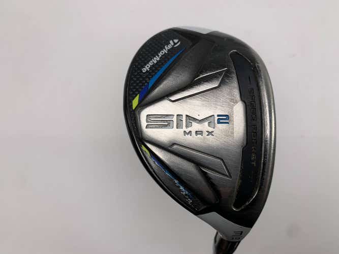 TaylorMade SIM2 MAX Rescue 3 Hybrid 19* Fujikura Ventus Blue 7-S Stiff RH