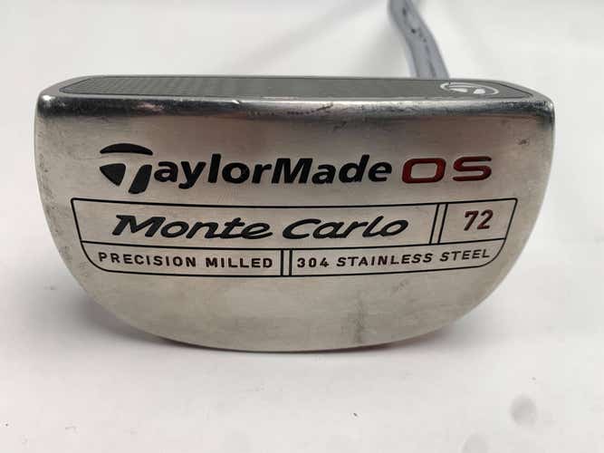 TaylorMade OS Monte Carlo 72 Putter 35" SuperStroke Mid Slim 2.0 Mens RH