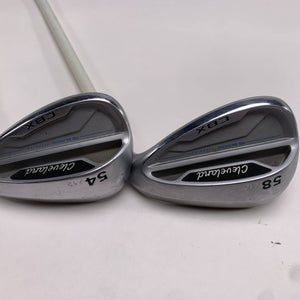 Cleveland CBX Wedge Set 54* 12 | 58* 10 Alpina 673 Wild eye Stiff RH