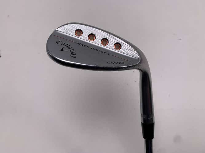 Callaway Mack Daddy 4 Chrome Lob Wedge LW 60* 10S DG S200 Tour Issue Stiff RH
