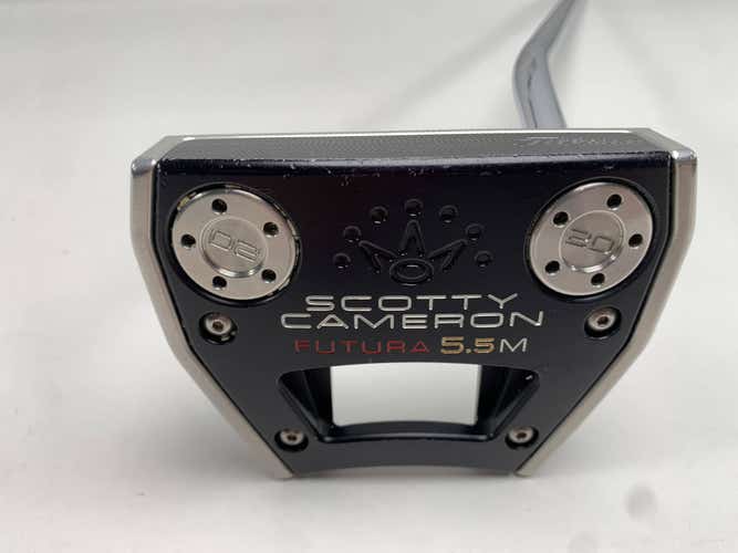 Scotty Cameron Futura 5.5M Putter 34" Superstroke Pistol 1.0 Mens RH