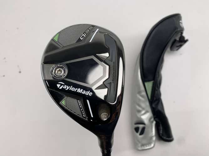 TaylorMade Qi35 Max Lite Rescue 4 Hybrid 23* Vanquish 5 R2 Senior RH HC