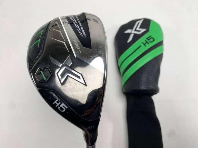 XXIO X 2022 5 Hybrid 23* Miyazaki AX-II Flex 4333 55g Stiff Graphite Mens RH HC