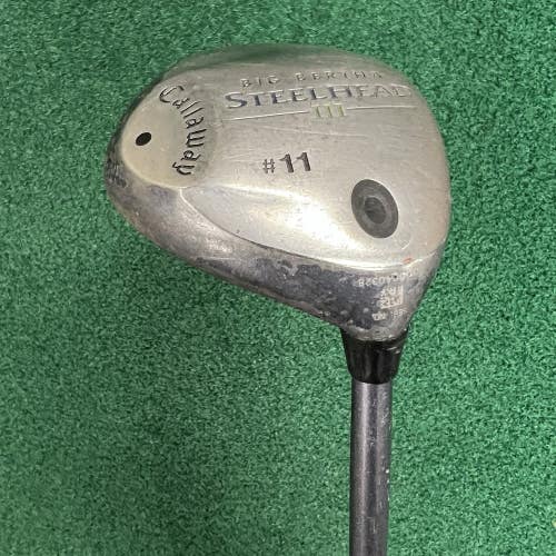 Callaway Big Bertha Steelhead III Fairway 11 Wood MRH Regular Flex Graphite