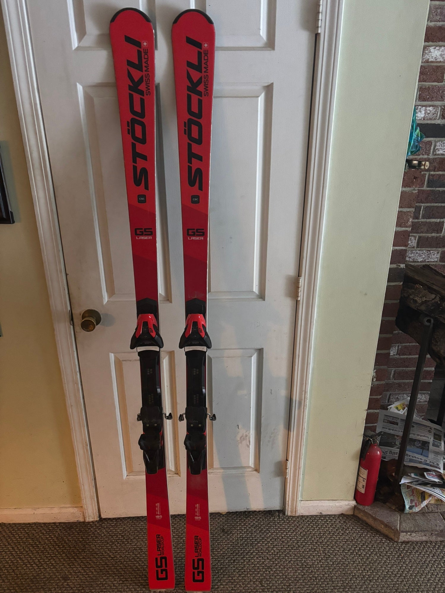 STÖCKLI Laser GS 185cm R27 Stockli Laser GS 185 cm Skis (Used) | SidelineSwap | Buy and Sell