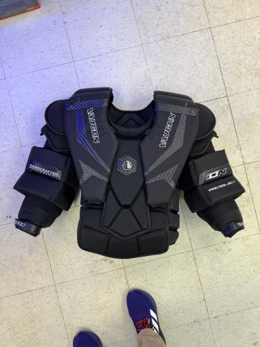 Small Vaughn ION PRO SELECT Goalie Chest Protector Pro Stock (New)