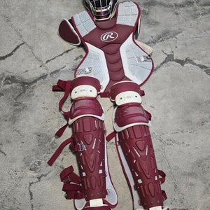 Red Rawlings Velo Catcher's Set (Used)