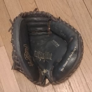 Rawlings highlight youth Leather Catcher's Mitt 31.5" baseball glove rt hand throw