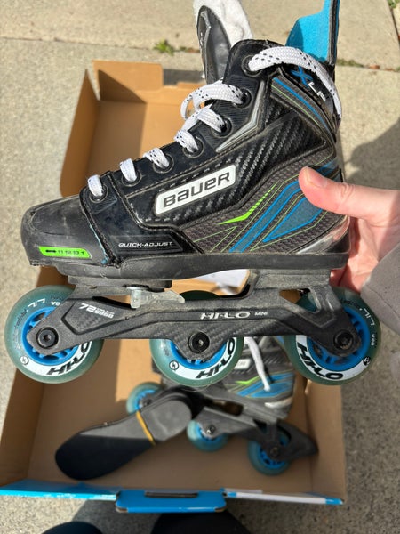 Bauer XLP Inline Skates Size 11-1 (adjustable)(Used)