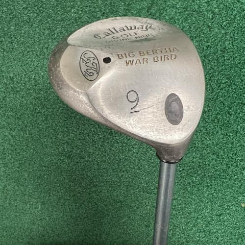 Callaway Big Bertha War Bird Divine Nine 9 Wood Ladies Gems Graphite Shaft RH