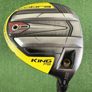 Cobra King F9 7-8 Wood 22.5 Adjustable UST Mamiya Helium 59g F3 Regular Flex 42