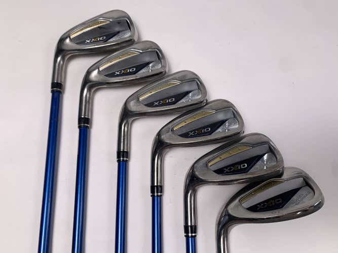 XXIO 13 Iron Set 6-PW+SW MP1300 3322 47g Regular Graphite Mens LH LEFTY