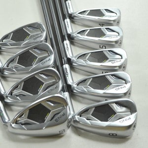 Ping G430 4-W,45*,50* Iron Set Senior Flex Green Dot RH Alta CB Graphite #211996