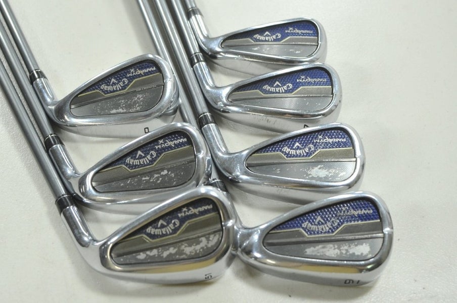 Callaway Paradym X 6-PW,AW,51* Iron Set Regular Flex RH HZRDUS Graphite # 211954