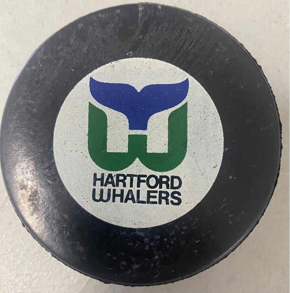 Hartford Whalers puck