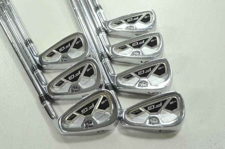 Wilson FG Tour V2 4-PW Iron Set Stiff Flex Right KBS Tour Steel # 210202