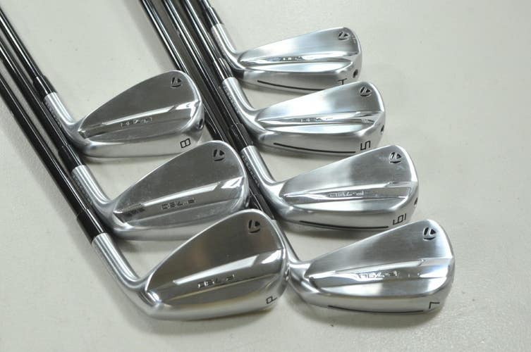TaylorMade P790 2025 4-PW Iron Set Stiff Flex Right MMT 75g Graphite # 211459