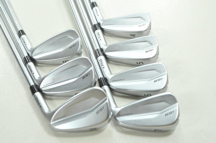 Ping i59 4-W Iron Set Stiff Flex Right Project X LS 6.0 120g Steel # 211898
