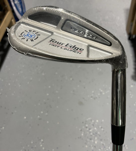 Tour Edge HOT LAUNCH VIBRCOR 52 Gap Wedge 35" KBS MAX 80 Regular Flex Steel