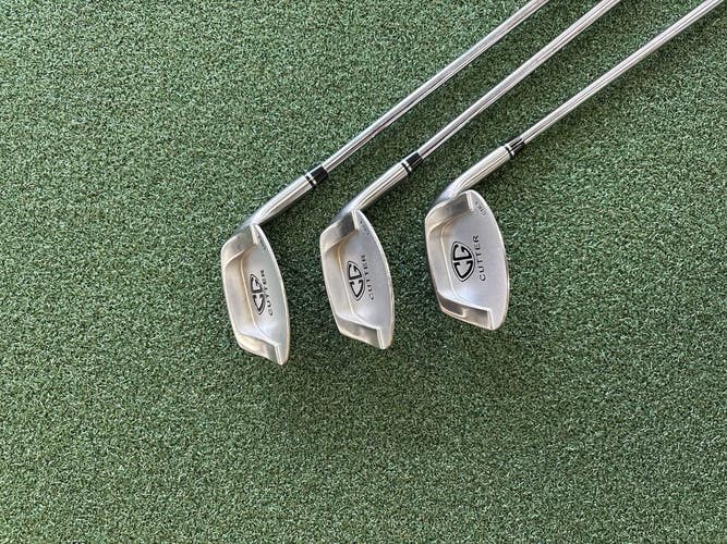 Cutter Wedge Collection - Set of 3 Clubs - 52* (GW) 56*(SW), 58*(LW) Lofts