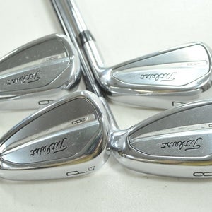 Titleist T200 2023 7-PW Iron Set Stiff Flex RH AMT Tour White S300 Steel #212047