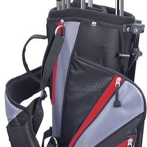 Tour Edge HL-J Junior Complete Golf Set with Bag (Left Hand) Red Ages 9-12