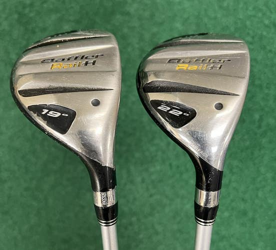 Cobra Baffler Hybrid Set 3H & 4H 19 22 Right Hand Senior Flex Graphite Shafts